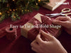 Vitalizart Crinkle Paper Ribbon 1.5" x 75 Yards, Reusable Recyclable Easy Tear(Burgundy)