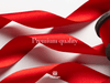 Double Faced Satin Ribbon 3/8" x 21 Yd (Red) - Vitalizart