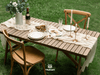 Cheesecloth Table Runner Gauze Boho Rustic 35 x 120 Inches (Cream White) - Vitalizart
