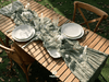 Cheesecloth Table Runner Gauze Boho Rustic 35 x 120 Inches (Sage Green) - Vitalizart