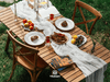 Cheesecloth Table Runner 35 x 120 Inches (Off White) - Vitalizart