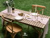 Cheesecloth Table Runner Gauze Boho Rustic 35 x 120 Inches (Rose) - Vitalizart