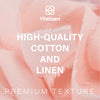 Cotton Linen Ribbon 1.5" x 5Yd (Blush Rose) - Vitalizart