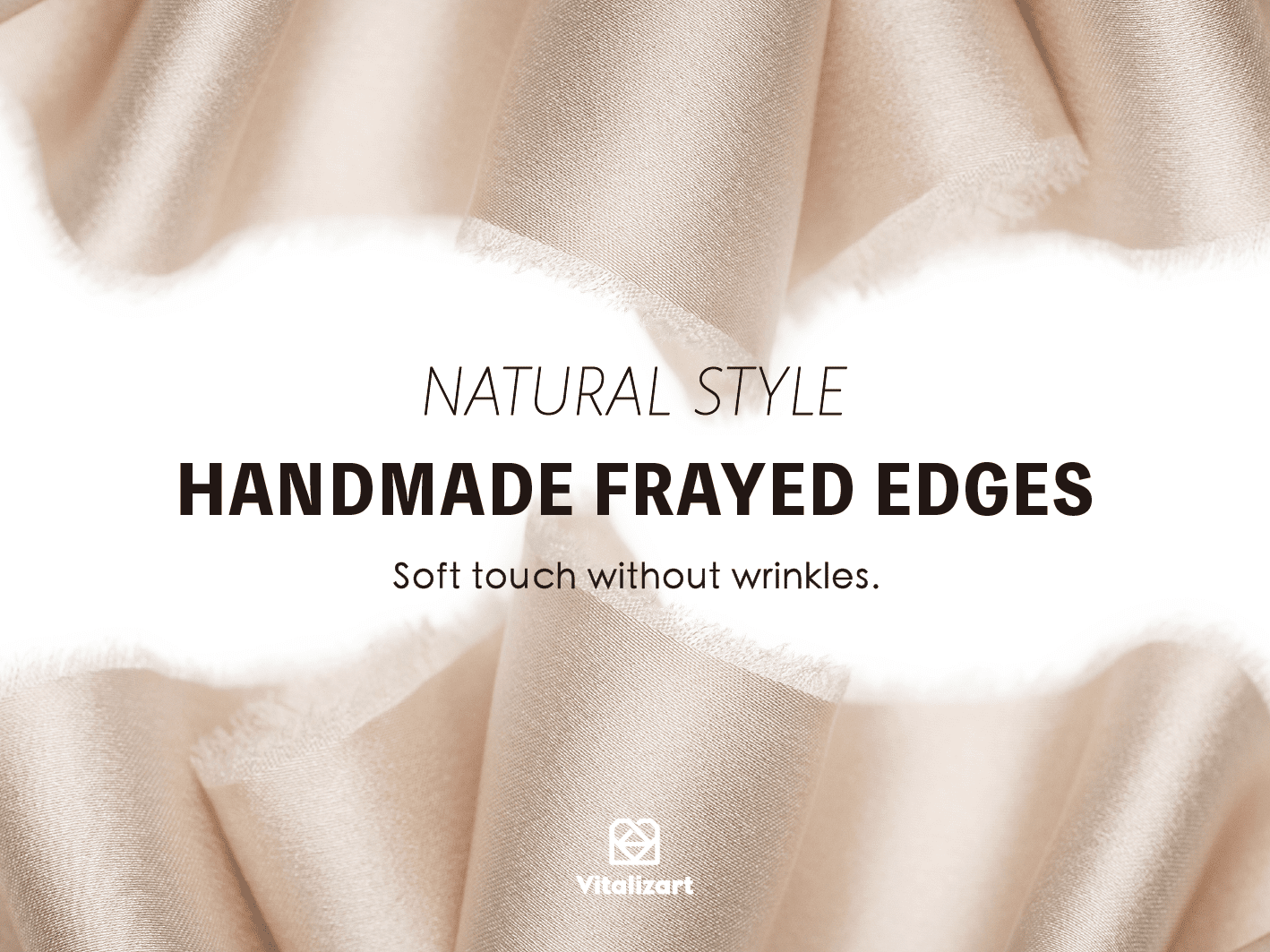 Silk Satin Ribbon With Wooden Spool 1" x 15 Yd (Light Nude) - Vitalizart