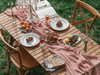 Cheesecloth Table Runner 35 x 120 Inches (Dusty Rose) - Vitalizart