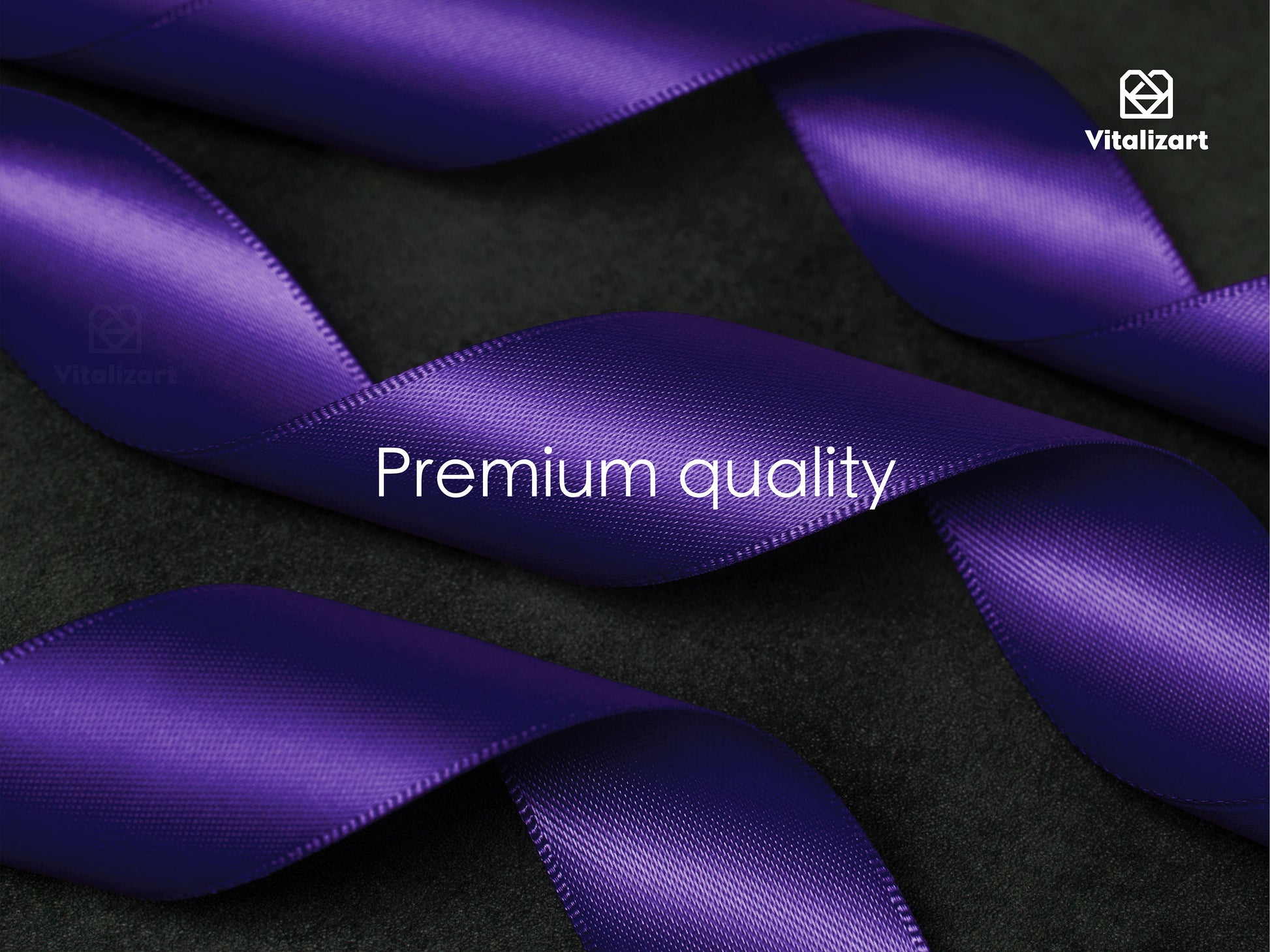 Double Faced Silk Like Satin Ribbon 1" x 30Yd (Rainbow Set) - Vitalizart