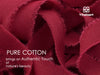 Cotton Ribbon Handmade Fringe 5/8" x 21 Yd (Burgundy) - Vitalizart