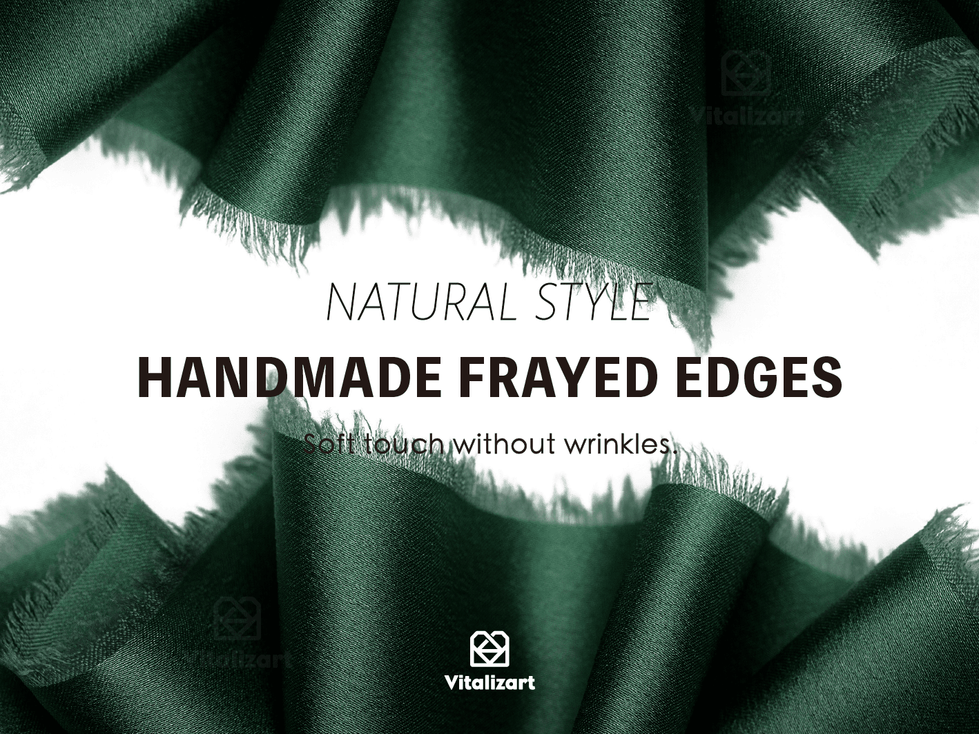 Silk Satin Ribbon with Wooden Spool 1.5” x 15 Yd (Dark Green) - Vitalizart