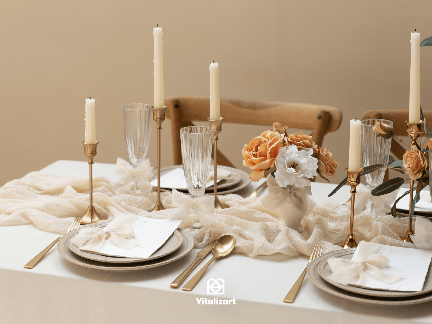 Fringe Chiffon Silk Ribbon 1 1/2 Inch x 21Yd (Nude & White) - Vitalizart