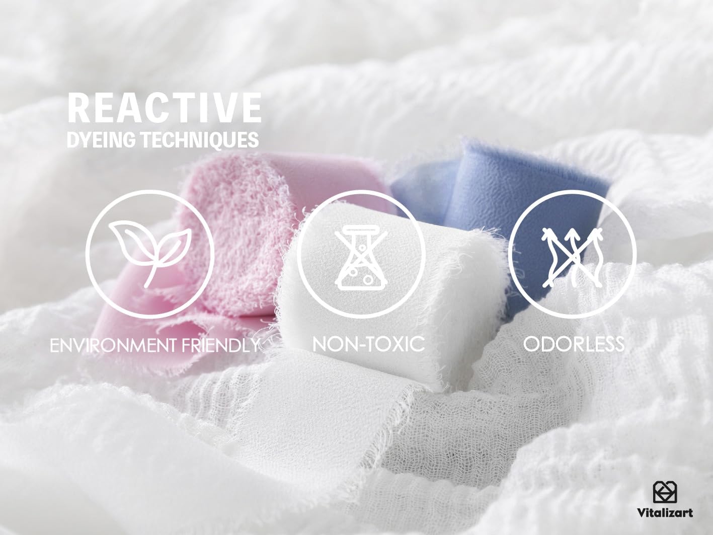 FRINGE CHIFFON SILK RIBBON 1.5 INCH X 27YD (Assorted 9 Colors)