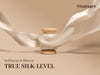 Vitalizart Silken Lustre Ribbon 1" x 15 Yards, Champagne & Nude Silky Satin Ribbon with Subtle Sheen (Ivory White) - Vitalizart