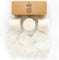 Fringe Chiffon Silk Ribbon 1.5" x 21Yd (Cream White)