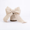 Cotton Linen Ribbon 1.5" x 5Yd (Beige) - Vitalizart