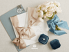 Silk Satin Ribbon with Wooden Spool 1.5" x 45 Yard (Mixed Color) - Vitalizart