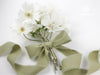 Cotton Ribbon Handmade Fringe 1.5" x 15 Yd (Sage Green) - Vitalizart