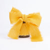 Cotton Linen Ribbon 1.5" x 5Yd (Yellow Gold) - Vitalizart
