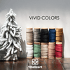 Velvet Ribbon With Wooden Spool 3/8" x 15 Yd (Dusty Green) - Vitalizart
