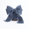 Cotton Linen Ribbon 1.5" x 5Yd (Denim Blue) - Vitalizart