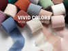 Fringe Chiffon Silk Ribbon 1.5" x 21Yd (Light Nude) - Vitalizart