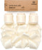 Silk Satin Ribbon With Wooden Spool 1" x 15 Yd (Cream White)