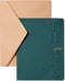 Vitalizart Thank You Cards with Envelopes, 16 Pcs, Thick Textured Cardstock,Green Embossed Foil-Stamped Blank Cards for Business & Special Occasions