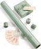 Vitalizart Pearly Wrapping Paper Set 17" × 197" w/ Satin Ribbon & Tags – Sage Green