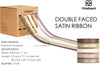 Double Face Satin Ribbon 3/8"x 50Yd (Nude & Pink) - Vitalizart