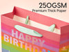 Vitalizart Birthday Paper Gift Bags With Ribbon Handles Set of 2 - Pop - Up Cards, Tissue Paper, Custom Calendar Design Green Bags for Kids Birthday Party Favors Goodie Bags Girls Boys Shower （Green, Kids Party Favors） - Vitalizart