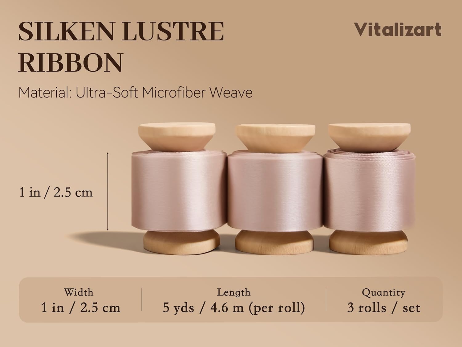 Vitalizart Silken Lustre Ribbon 1