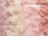 FRINGE CHIFFON SILK RIBBON 1.5 INCH X 27YD (Assorted 9 Colors Pink & Nude) - Vitalizart