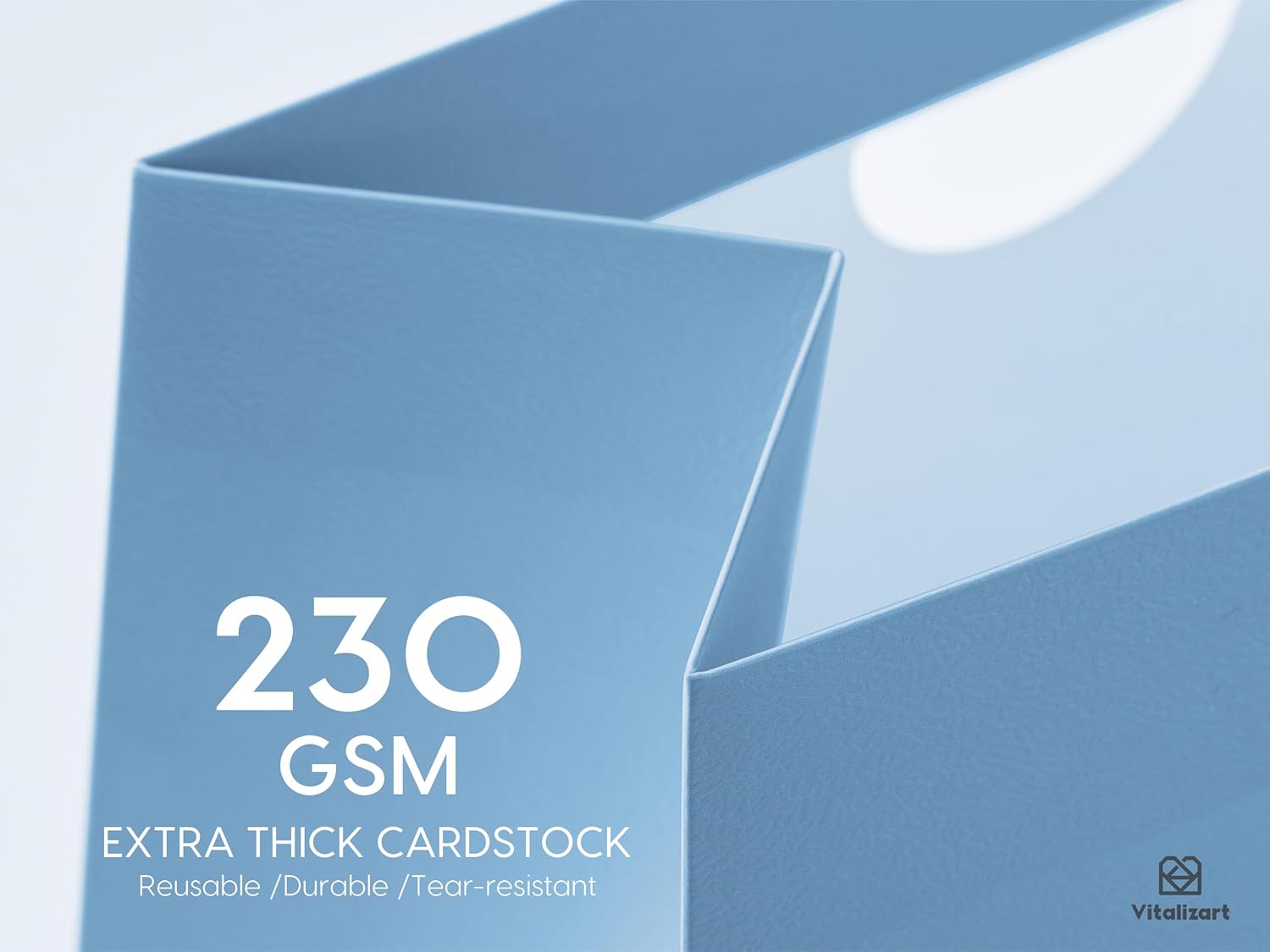 VITALIZART PAPER GIFT BAGS WITH RIBBON HANDLES SET OF 10 RED BULK REUSABLE FOR GIFT WRAP 5.91