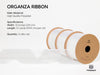 Organza Sheer Ribbon 1.5" x 30 Yd (White) - Vitalizart