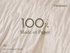 Vitalizart Crinkle Paper Ribbon 1.5" x 75 Yards, Reusable Recyclable Easy Tear(WHITE) - Vitalizart