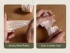 Vitalizart Crinkle Paper Ribbon 1.5" x 75 Yards, Reusable Recyclable Easy Tear(WHITE) - Vitalizart