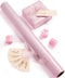 Vitalizart Pearly Wrapping Paper Set 17" × 197" w/ Satin Ribbon & Tags – Blush Pink