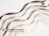 Double Face Satin Ribbon 3/8"x 50Yd (Nude & Pink) - Vitalizart