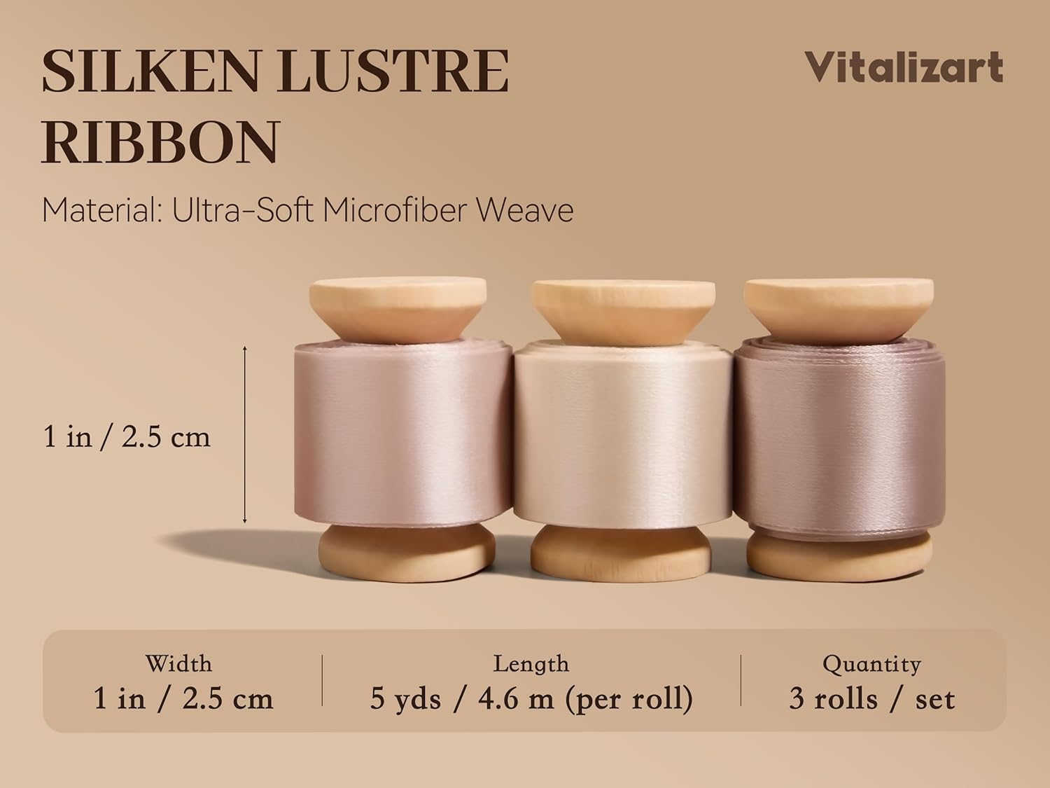 Vitalizart Silken Lustre Ribbon 1
