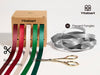 Double Face Satin Ribbon 3/8" x 50Yd (Christmas) - Vitalizart