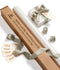 Wrapping Paper Set 30"x197" Pearly-Lustre With Silk Like Satin Ribbon & Gift Tags (White Paper & Sage Ribbons)