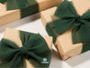 Chiffon Ribbon with Wooden Spool 2" x 15 Yd (Dark Green) - Vitalizart