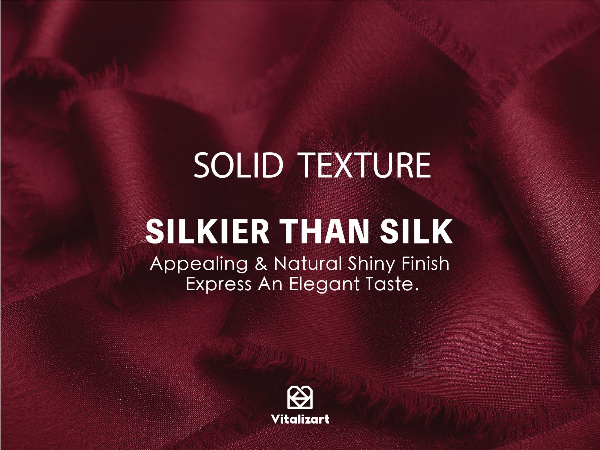 Silk Satin Ribbon with Wooden Spool 1.5" x 15 Yd (Burgundy Red) - Vitalizart