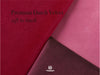 Velvet Ribbon With Wooden Spool 3/8" x 15 Yd (Burgundy & Red) - Vitalizart