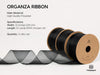 Organza Sheer Ribbon 1.5" x 30 Yd (Black) - Vitalizart