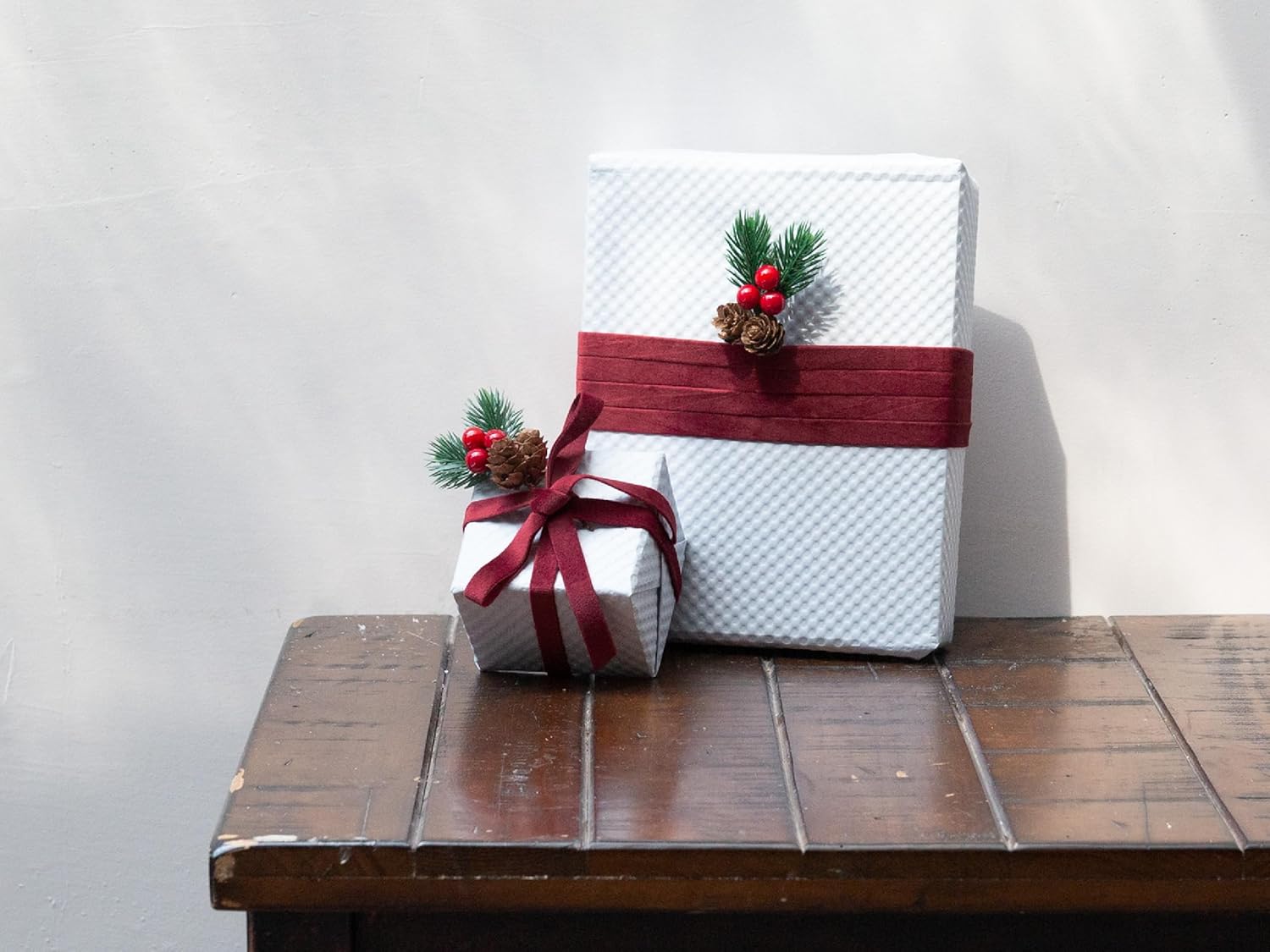 Velvet Ribbon With Wooden Spool 3/8