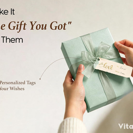 Vitalizart Pearly Wrapping Paper Set 17" × 197" w/ Satin Ribbon & Tags – Sage Green - Vitalizart