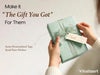 Vitalizart Pearly Wrapping Paper Set 17" × 197" w/ Satin Ribbon & Tags – Sage Green - Vitalizart
