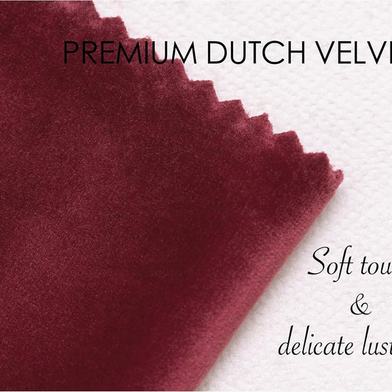 Velvet Ribbon With Wooden Spool 3/8" x 15 Yd (Burgundy) - Vitalizart