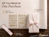 Vitalizart Pearlescent Holographic Wrapping Paper Set with Silky Satin Ribbon – White Paper & White RIbbons