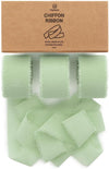 Chiffon Silk Ribbon 1" x 21 Yd (Sage Green) - Vitalizart