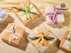 Vitalizart Ribbons for Crafts 3/8" x 100Yd Satin Ribbon Double Face Gift Wrapping Pastel 10 Colours
